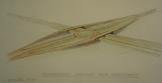 1937 London - Birmingham Motorway Junction layout (1)