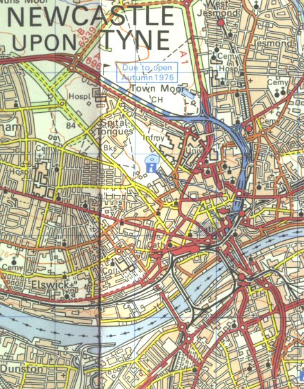 Northern extension of A167(M)