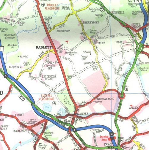 Ringway 3 - A1 to M1 section