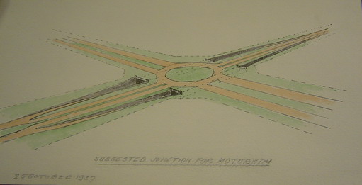 1937 London - Birmingham Motorway Junction layout (2)