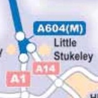 A604(M) Bar Hill - Alconbury