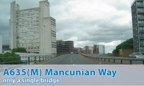 A635(M) Mancunian Way